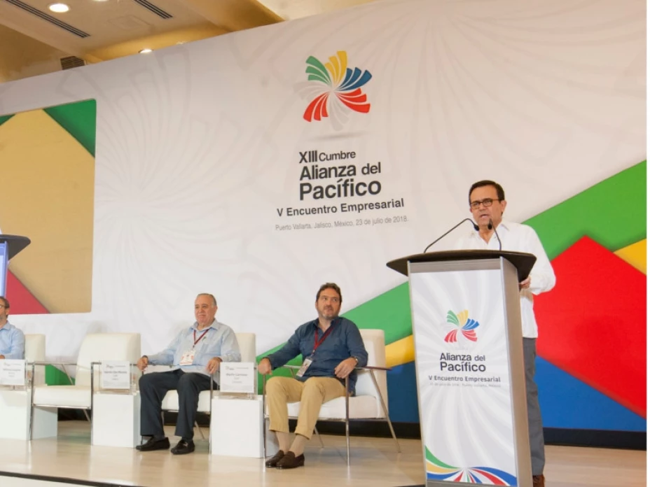Ildefonso Guajardo en XIII Cumbre de la Alianza del Pacífico