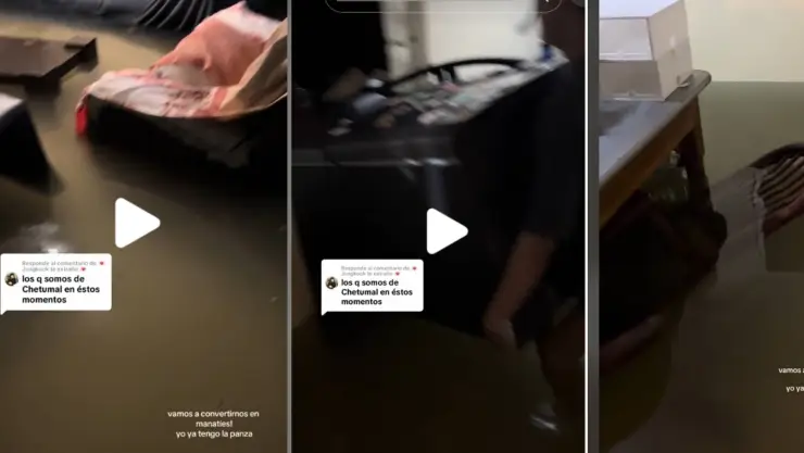 VIDEO_ Tiktoker muestra su casa inundada tras fuertes lluvias en Chetumal.jpg