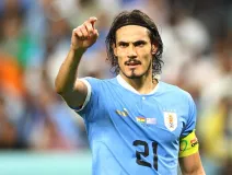 Edinson Cavani, delantero de Uruguay en Qatar 2022