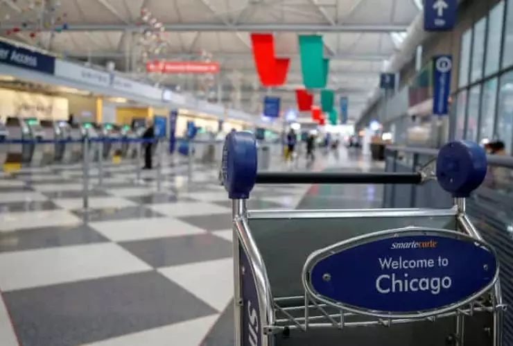 Un hombre vivió tres meses en el aeropuerto de Chicago por miedo a la COVID-19