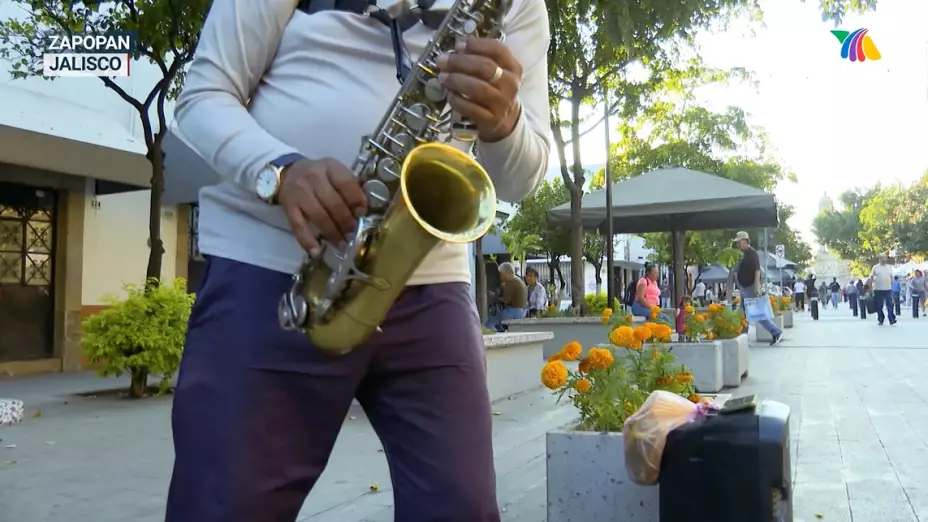 La música en vivo es parte de la esencia en el centro de Zapopan