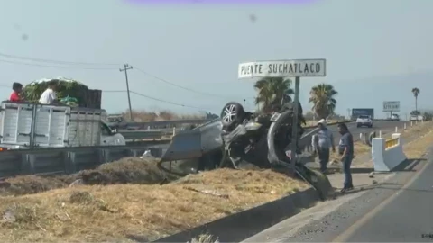 Accidente en la México–Cuautla.