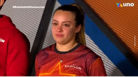 Ana Lago reacciona a la nueva barraca metálica de Exatlón.