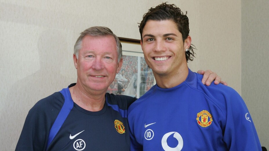 Cristiano Ronaldo y Ferguson