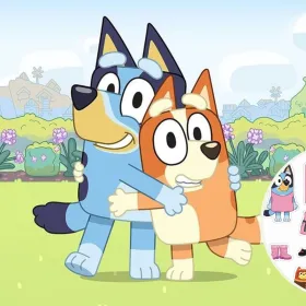 4 plantillas de Bluey de papercraft para imprimir, armar y jugar con tus hijos