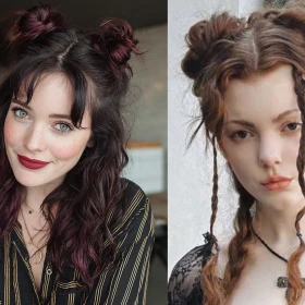 5 peinados fáciles para un disfraz de bruja en Halloween