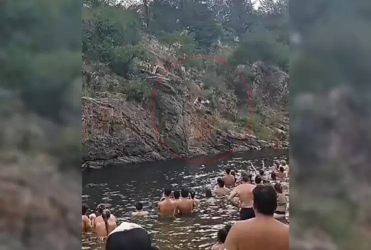 Abuelo clavadista se hace viral por sus saltos, tiene 79 años (VIDEO)