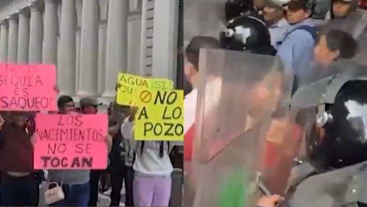 Protestas en veracruz.
