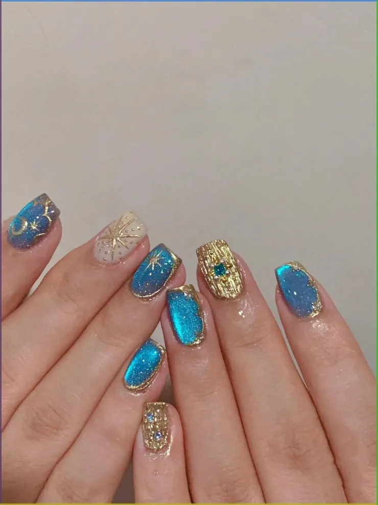 Diseño de uñas con efecto 3D