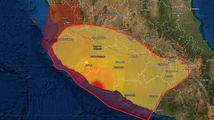  Se registra sismo hoy 22 de septiembre de 6.9 grados en México