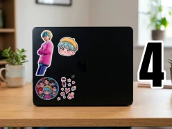 4 ideas de stickers de Baby Saja Boys para decorar la laptop de una verdadera fan de KPop Demon Hunters