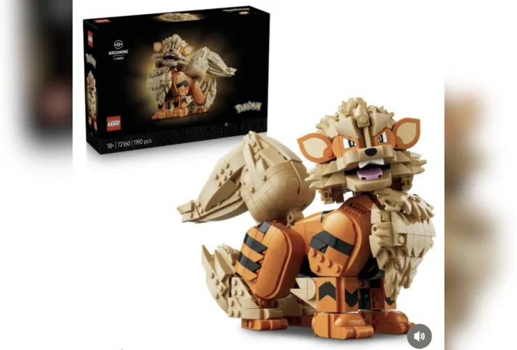 Nuevos sets de LEGO Pokémon 2026: Rayquaza, Arcanine y Munchlax; precio en México y fecha de lanzamiento