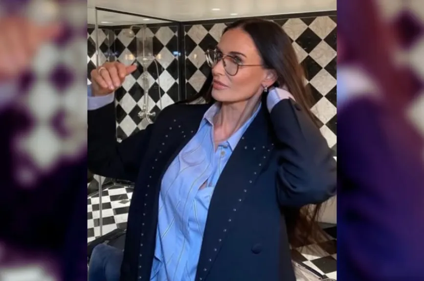 Demi Moore | Crédito: Instagram @demimoore