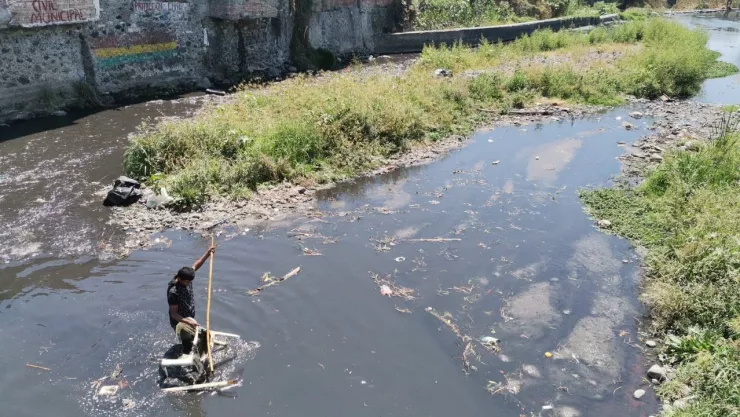 Joven murió ahogado mientras nadaba en el río Nexapa en Jolalpan