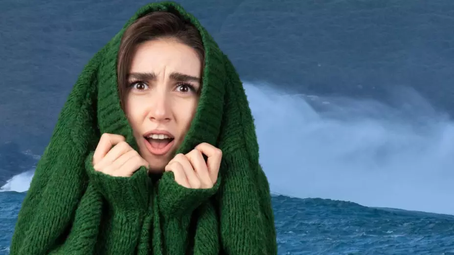 Lluvias y alto oleaje en BC