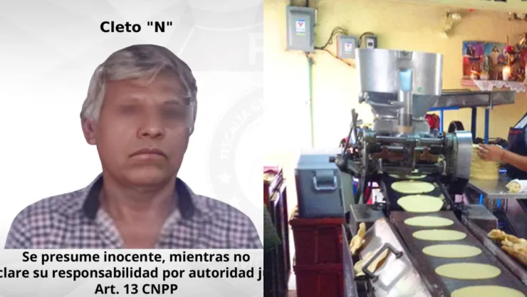 Detienen a Cleto “N” por violar a una menor de edad en una tortillería de Atlatlahucan, Morelos.