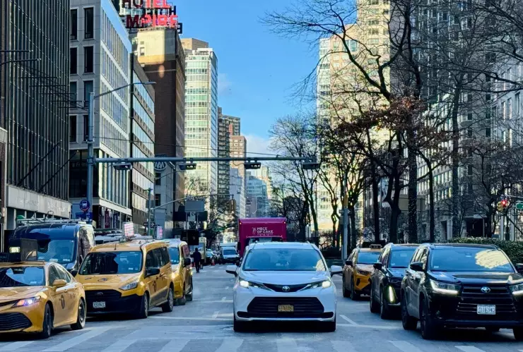 Autos en Manhattan