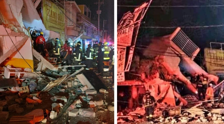 Puebla explosion video