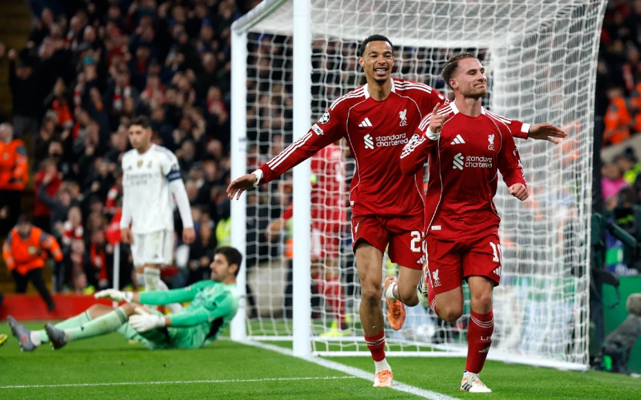 Jugadores del Liverpool, Champions League