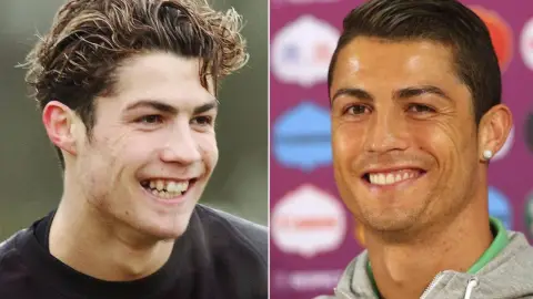 Antes y después de Cristiano Ronaldo