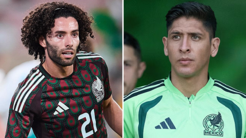 César Huerta y Edson Álvarez