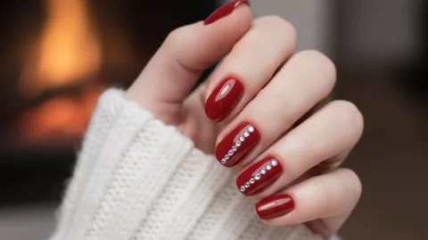 Uñas rojo tendencia 2026