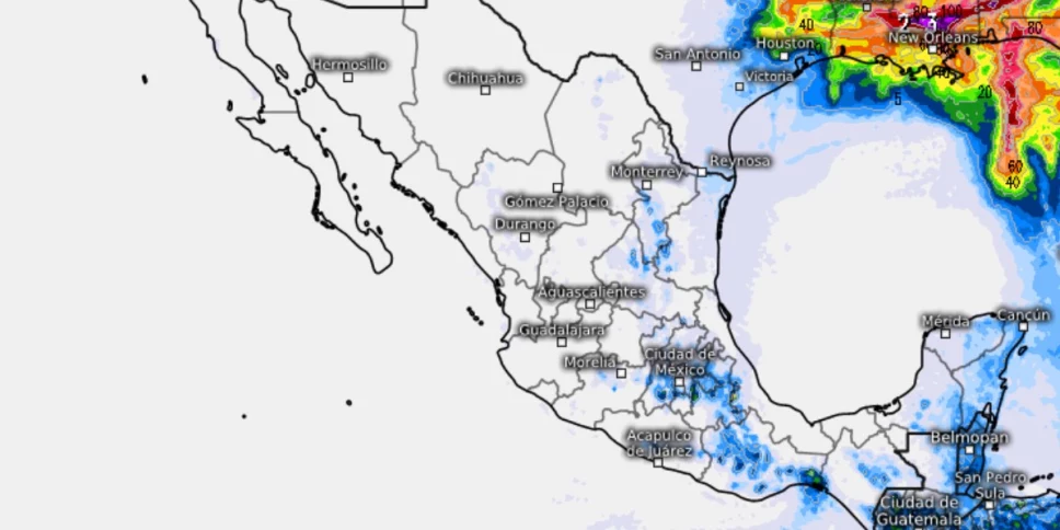 mapa mexico clima