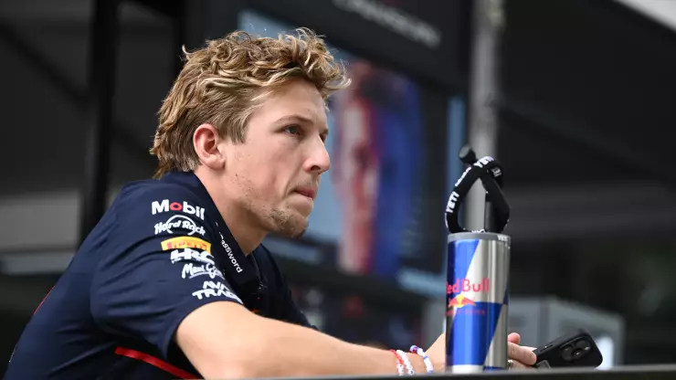 Liam Lawson, piloto de Red Bull, en el Gran Premio de Australia.