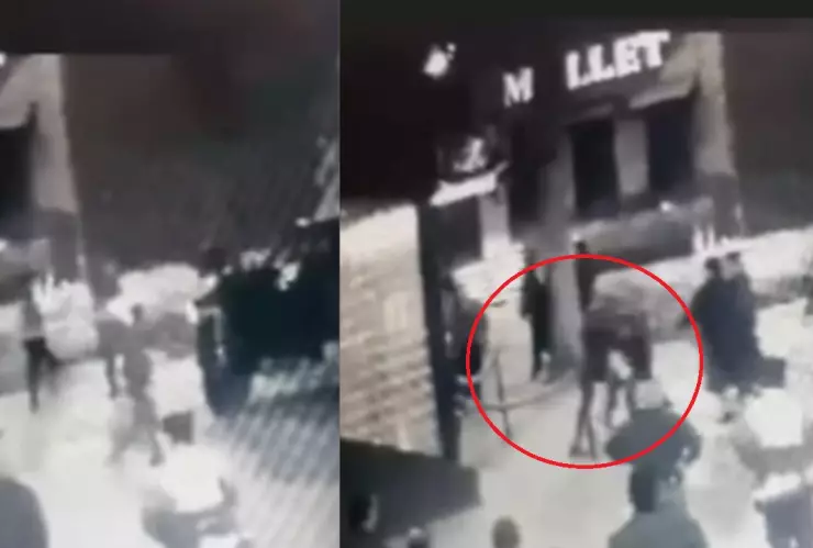 nuevo video agresión bar mallet isla angelópolis puebla