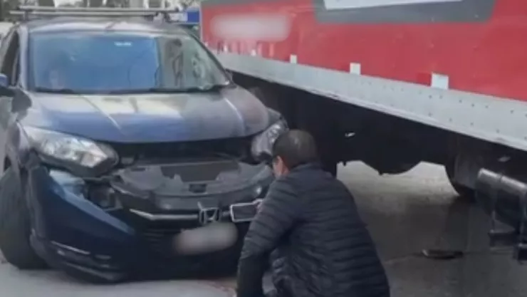 Tijuana hoy 28 de marzo de 2025: Accidente cerca de la Garita de Otay