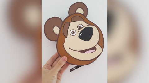 4 ideas de manualidades inspiradas en ‘Masha y el Oso’ que puedes hacer fácilmente con tus hijos