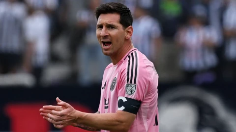 Así reaccionó Messi al golazo de su hijo Mateo en Miami