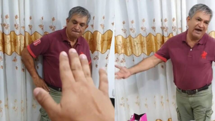 Video Recibe taza en intercambio navideño y su reacción se viraliza