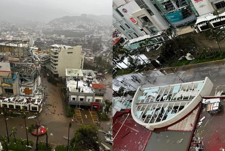 VIDEO Primeras imágenes de Acapulco a la luz del día tras el catastrófico huracán Otis categoría 5