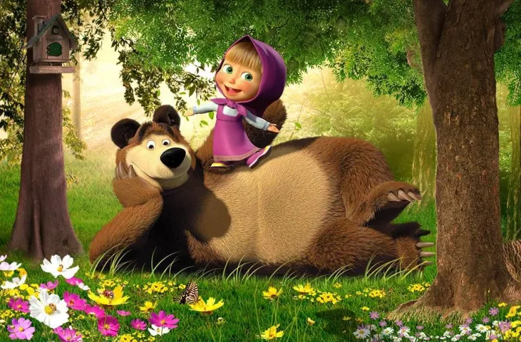 Bluey Masha y el Oso capítulos adultos