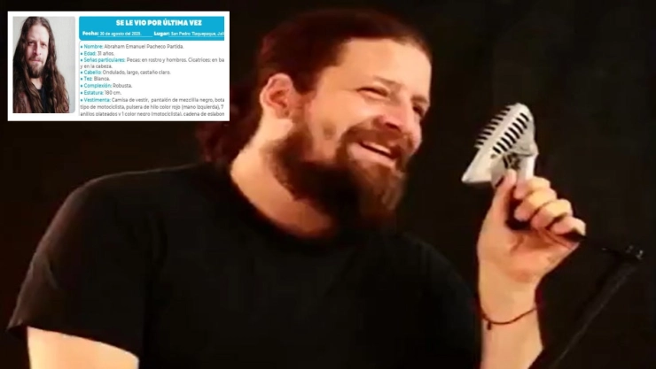 ¿Qué pasó con Abraham Pacheco Partida, maestro e influencer desaparecido en Jalisco? Lo que se sabe de su extravío. En la imagen se observa una ficha de búsqueda.