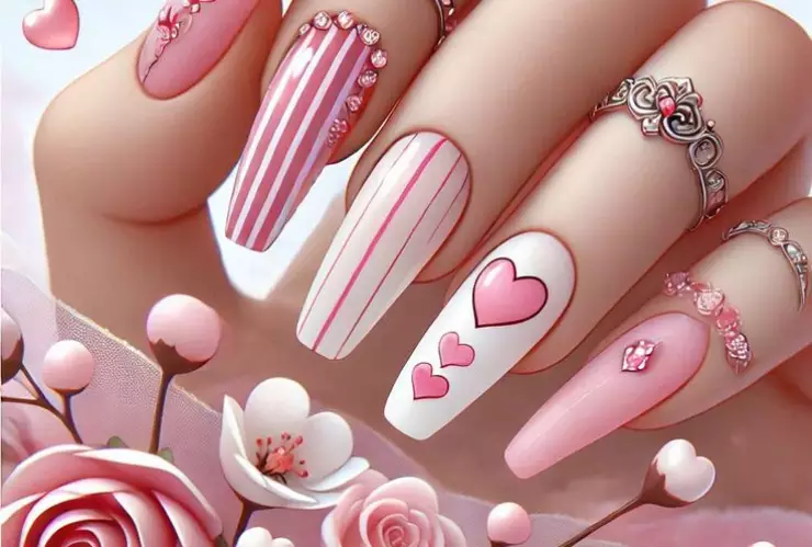 Diseño de uñas para San Valentín 2025 (1)