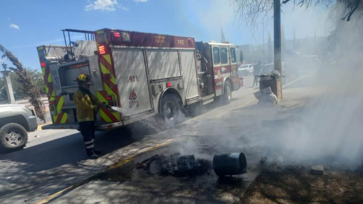Bomberos controlan incendio de basura en San Miguel de Allende, 1 de marzo 2025.png