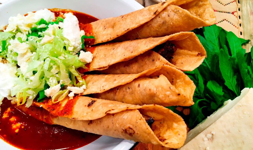 Receta Flautas ahogadas de hongos