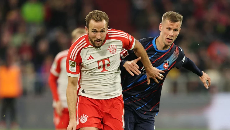 Harry Kane con el Bayern Munich