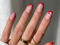 39 ideas de uñas rojas para Navidad