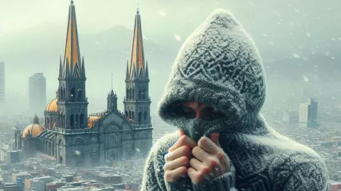 Masa de aire frío reforzará el frente frío 28 y bajará las temperaturas en Guadalajara