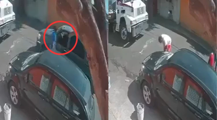 Le disparó por querer cruzar la calle: Graban momento en que conductor de camioneta balea a pipero en Chimalhuacán, Edomex