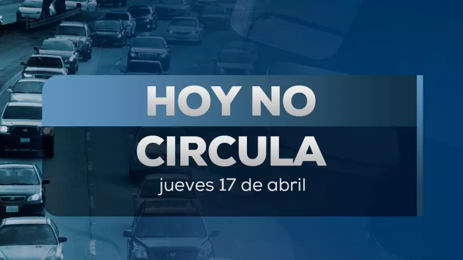 Este 17 de abril no circulan autos con engomado verde y placas 1 y 2 con hologramas 1 y 2 en CDMX y Edomex