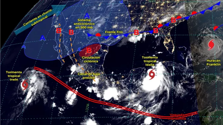 Clima Sinaloa 28 de agosto