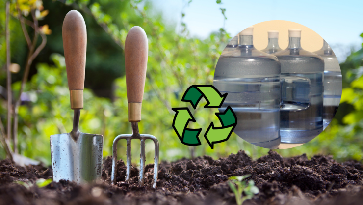 Qué hacer con los garrafones de agua rotos 4 ideas sencillas para usarlo en tu jardín.png