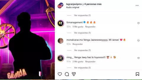 Así apoyaron a Jawy Méndez en Instagram