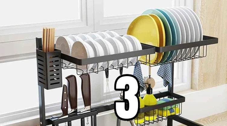 3 opciones para reemplazar el escurridor de platos por soluciones modernas y de última tecnología