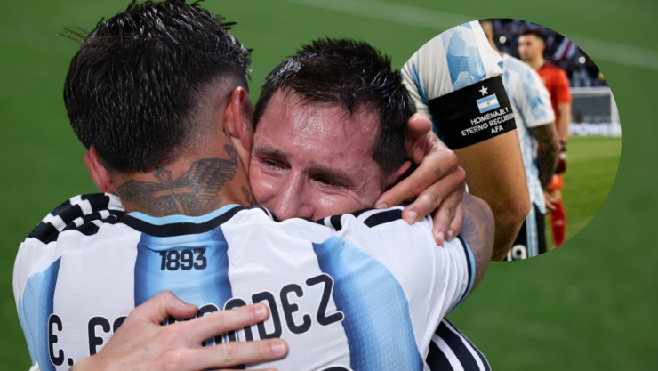 Argentina portaría un brazalete negro ante Suiza