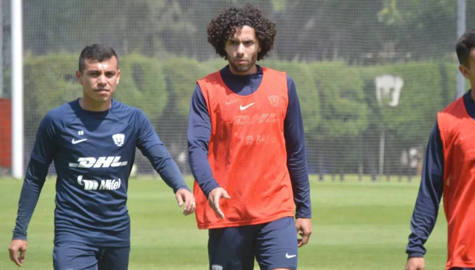 Pumas vs Puebla entrenamiento